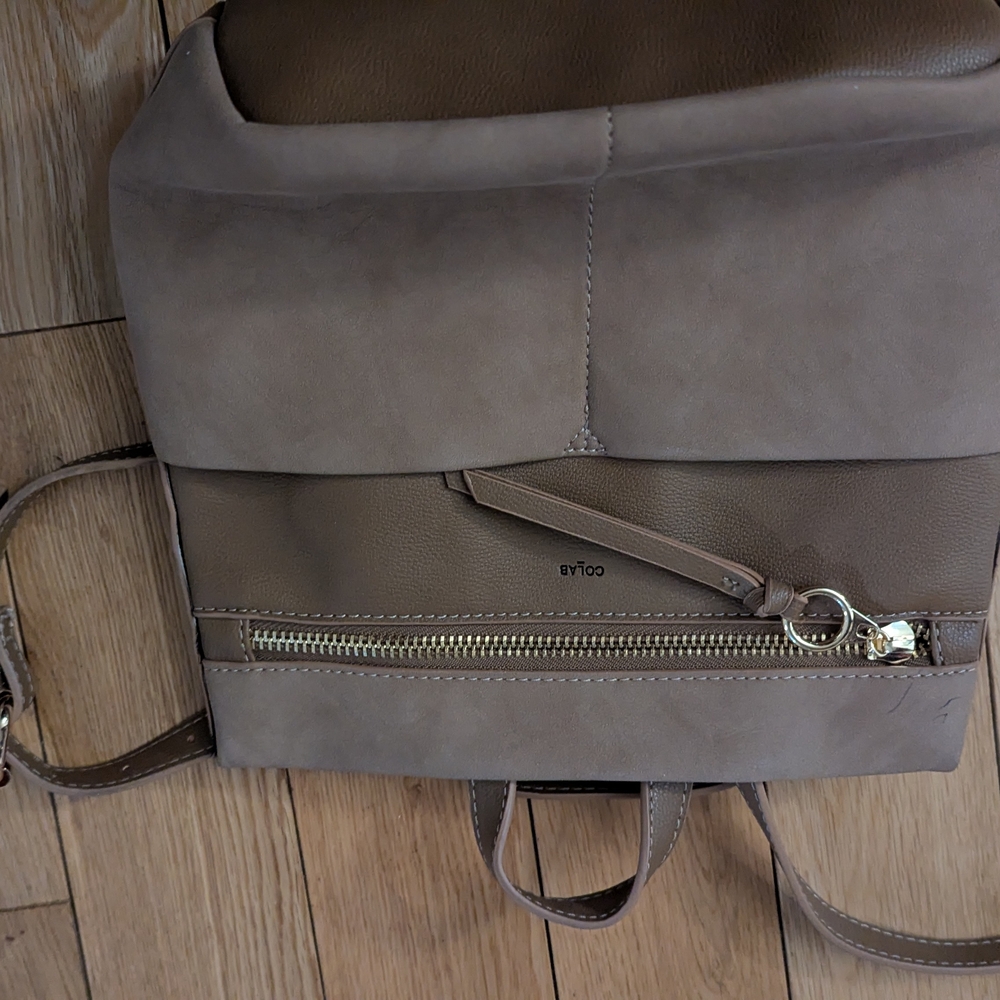 Colab Tan Backpack - Picture 6 of 9